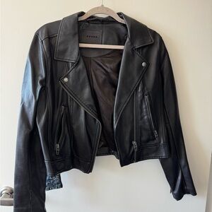 Blank NYC Black Leather Jacket